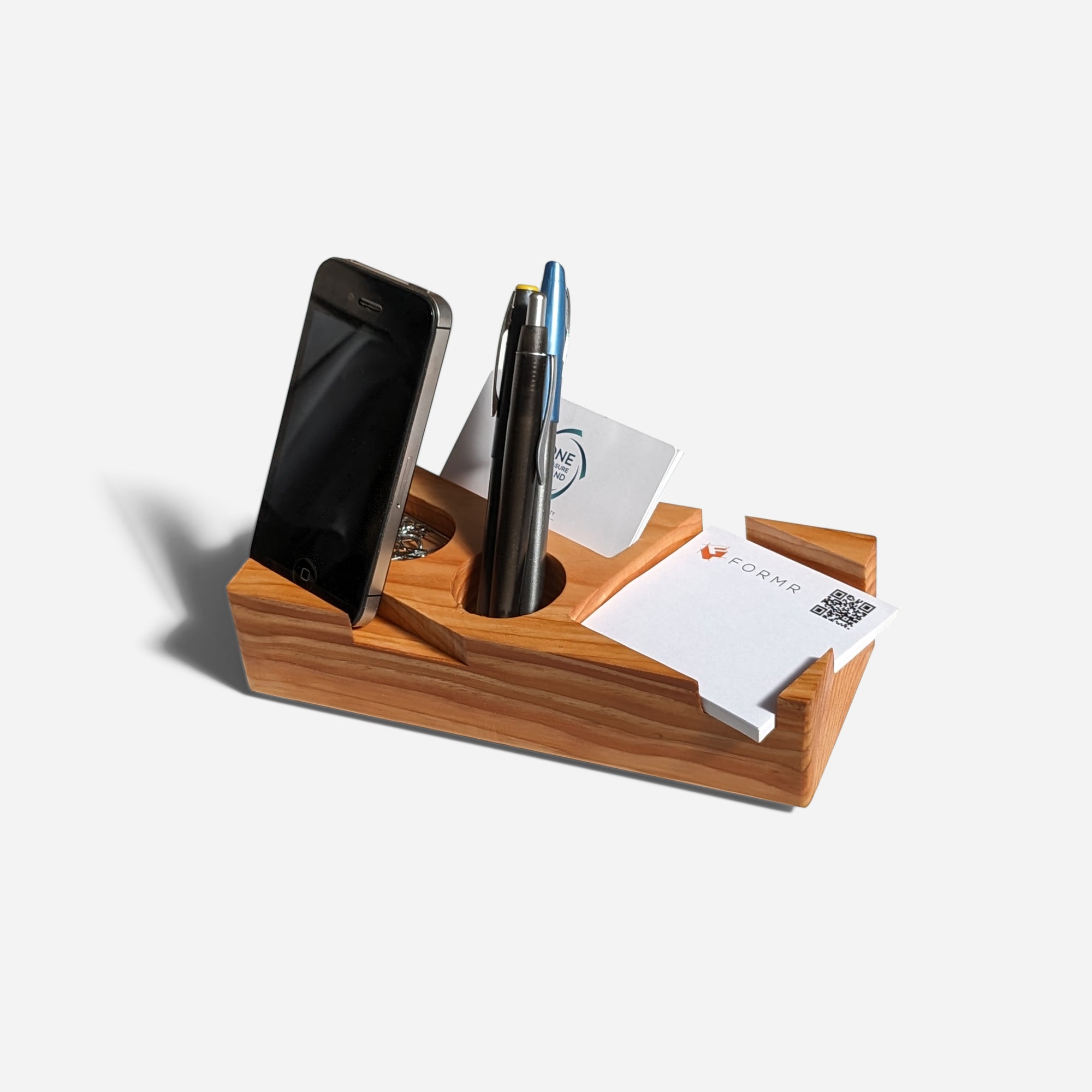 Wooden Desk Organizer | Block Desk Organizer | Formr