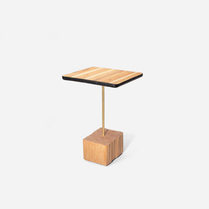 Wooden Slice Side Table