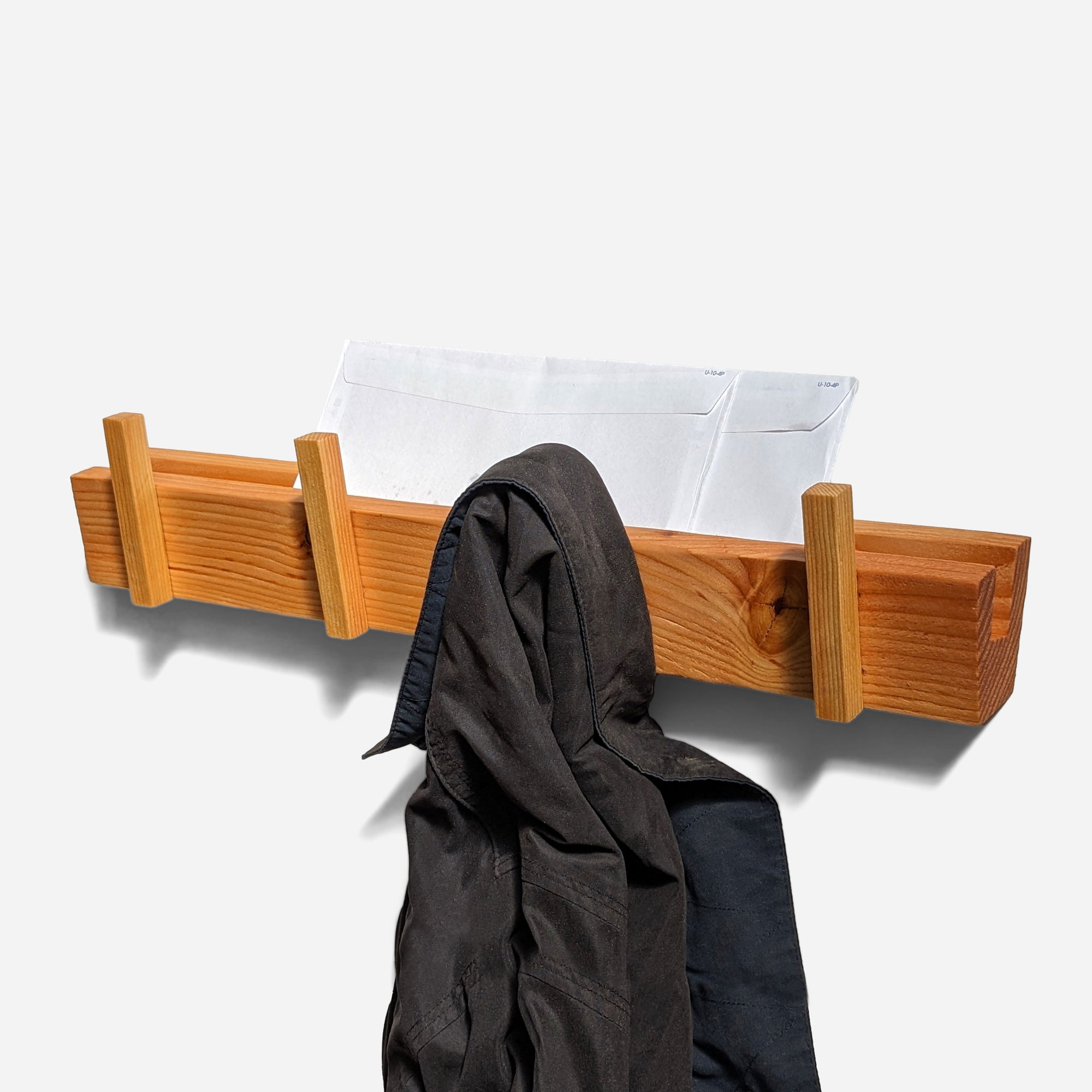 Wooden Coat Rack | Hooked Coat Rack | Formr