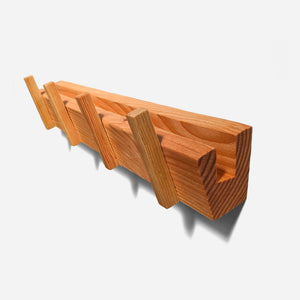 Wooden Coat Rack | Hooked Coat Rack | Formr