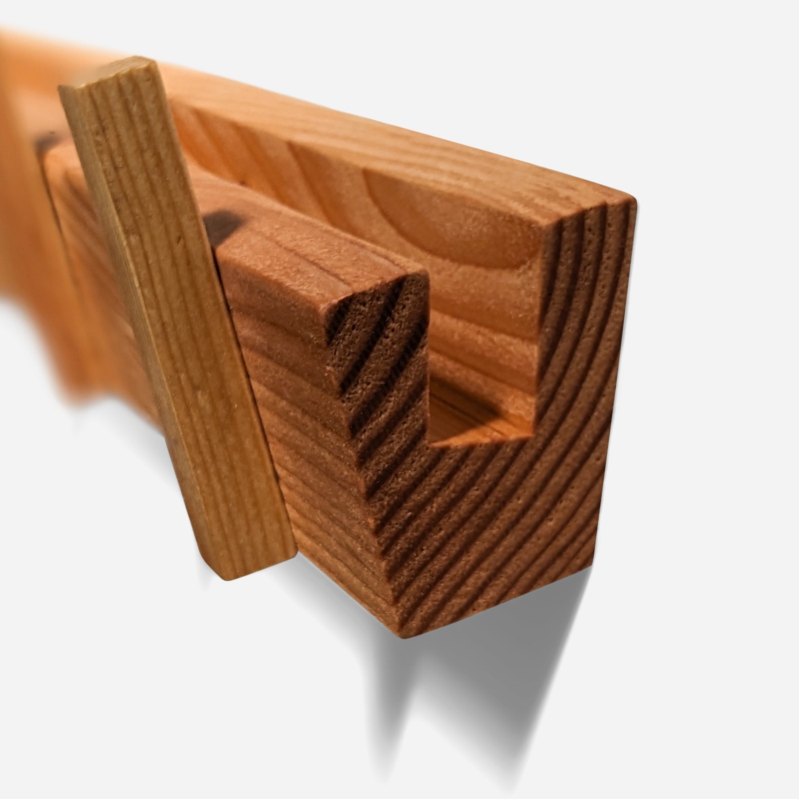 Wooden Coat Rack | Hooked Coat Rack | Formr